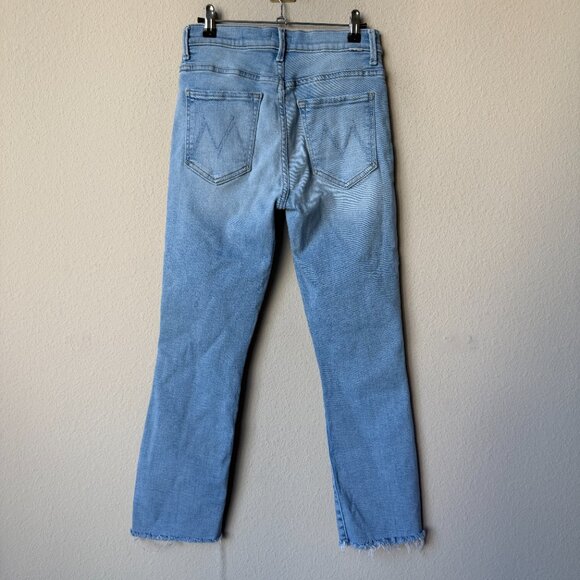 Mother The Insider Crop Step Fray Jeans in Limited Edition Size 28 - Picture 3 of 7